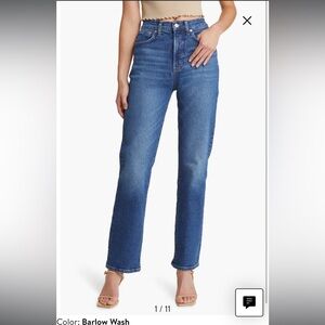 Madewell The '90s Straight Leg Jeans